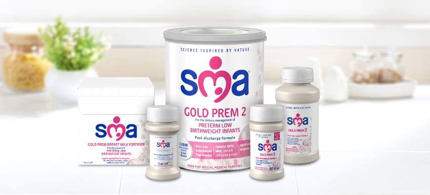 SMA Gold Prem Preterm Range