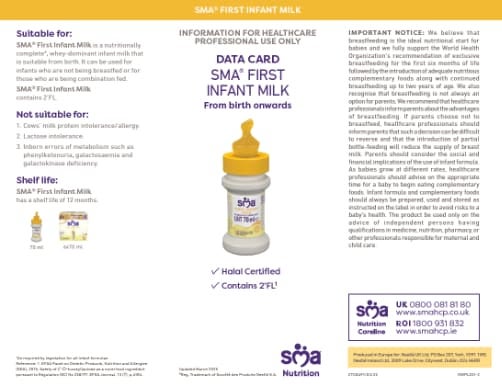 Infant Formula Starter Pack