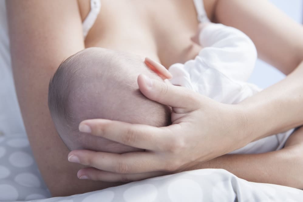 Breastfeeding baby